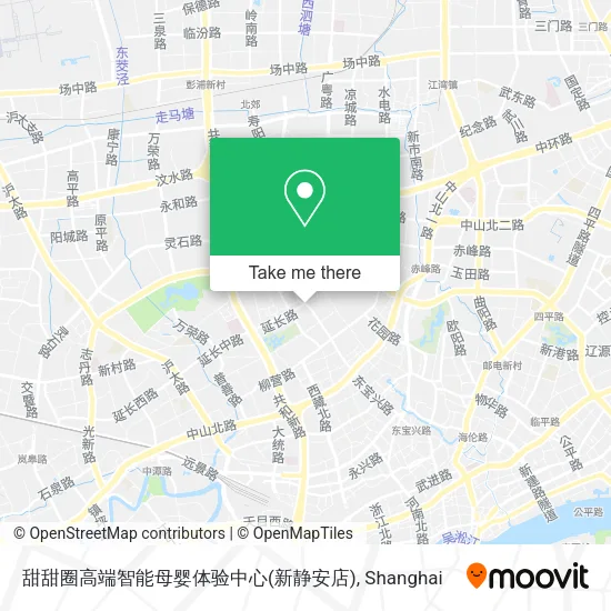 甜甜圈高端智能母婴体验中心(新静安店) map
