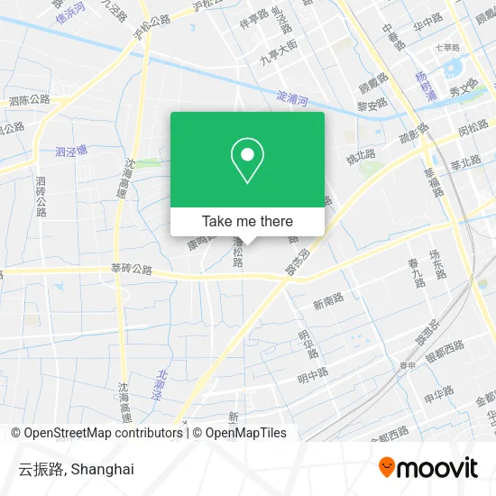 云振路 map