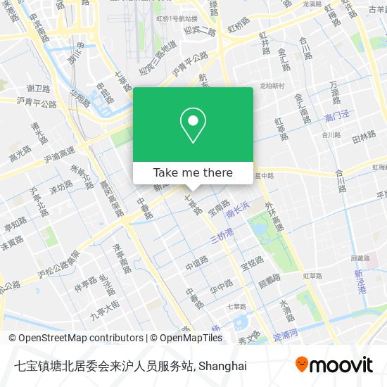 七宝镇塘北居委会来沪人员服务站 map