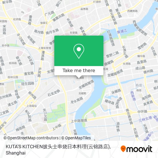 KUTA'S KITCHEN披头士串烧日本料理(云锦路店) map
