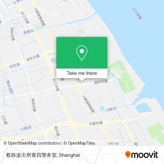 蔡路派出所青四警务室 map