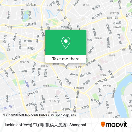 luckin coffee瑞幸咖啡(数娱大厦店) map