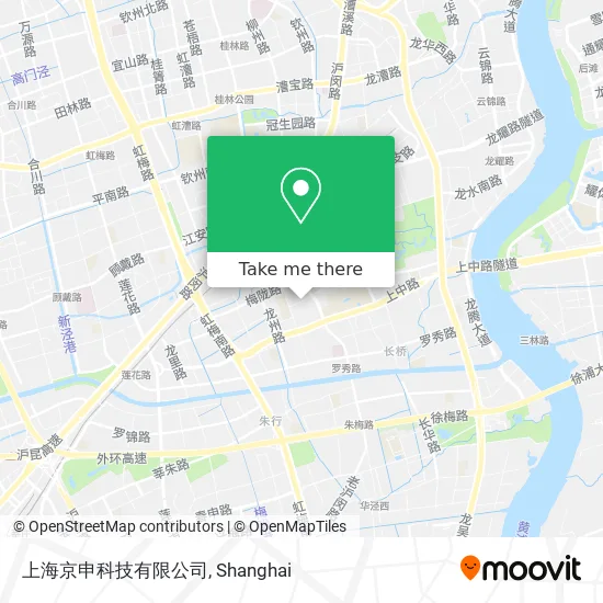上海京申科技有限公司 map