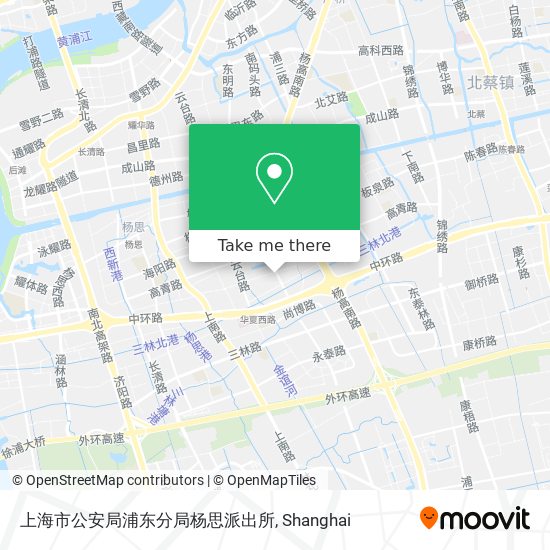 上海市公安局浦东分局杨思派出所 map