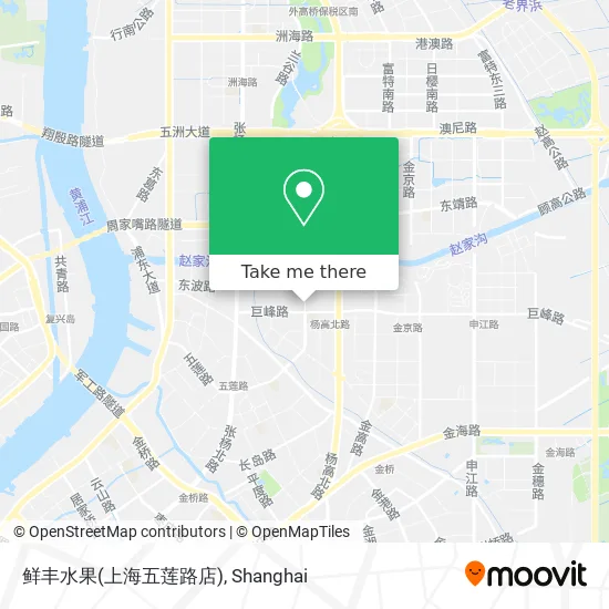 鲜丰水果(上海五莲路店) map