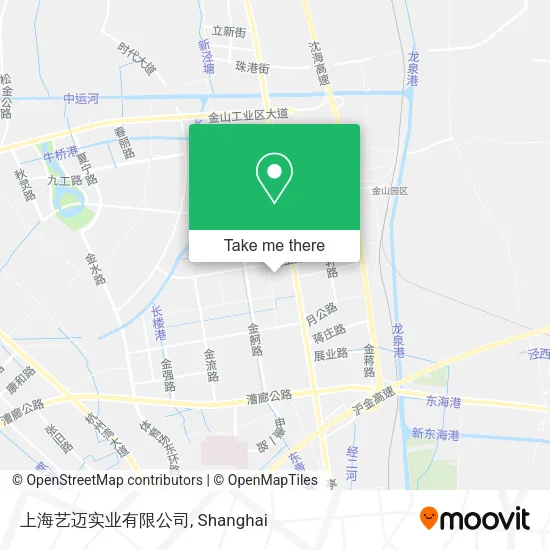 上海艺迈实业有限公司 map
