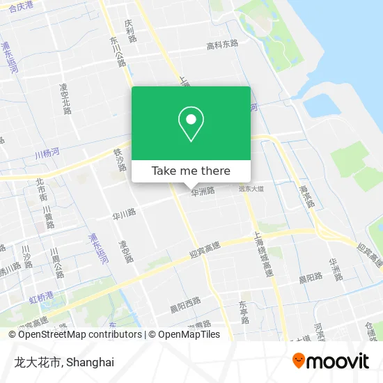 龙大花市 map