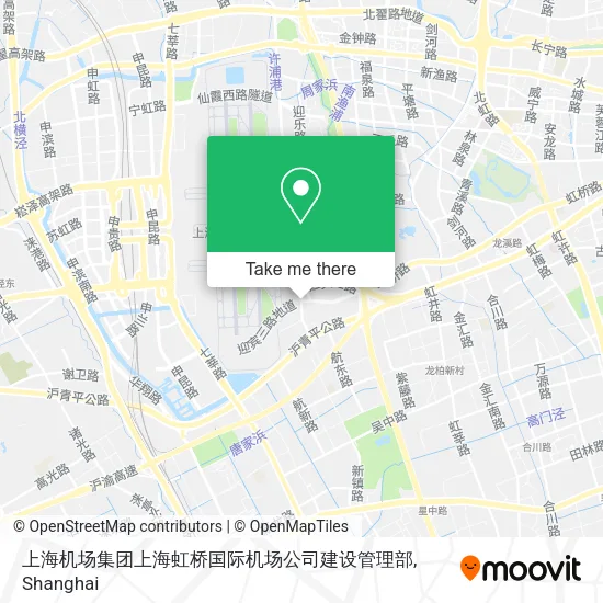 上海机场集团上海虹桥国际机场公司建设管理部 map