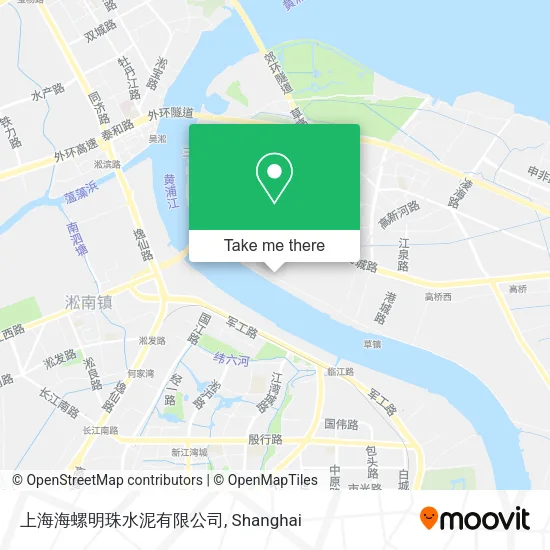 上海海螺明珠水泥有限公司 map