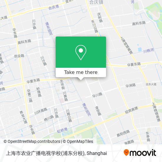 上海市农业广播电视学校(浦东分校) map
