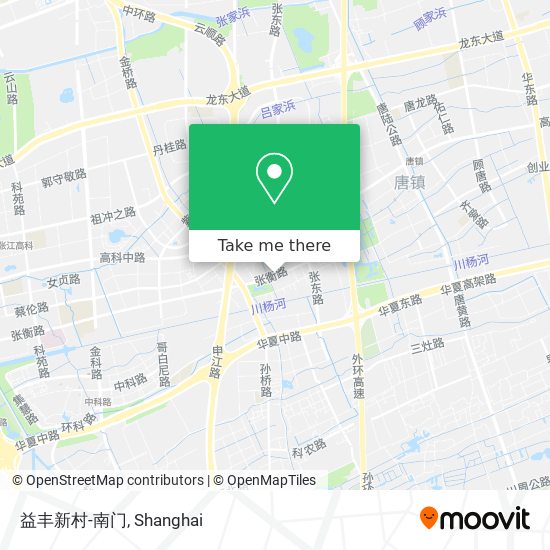 益丰新村-南门 map