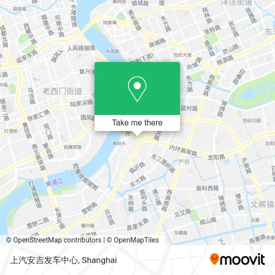 上汽安吉发车中心 map