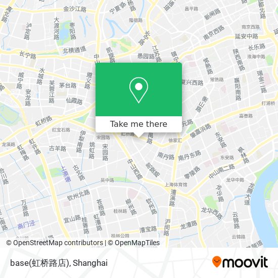 base(虹桥路店) map