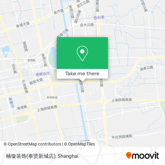 楠璇装饰(奉贤新城店) map