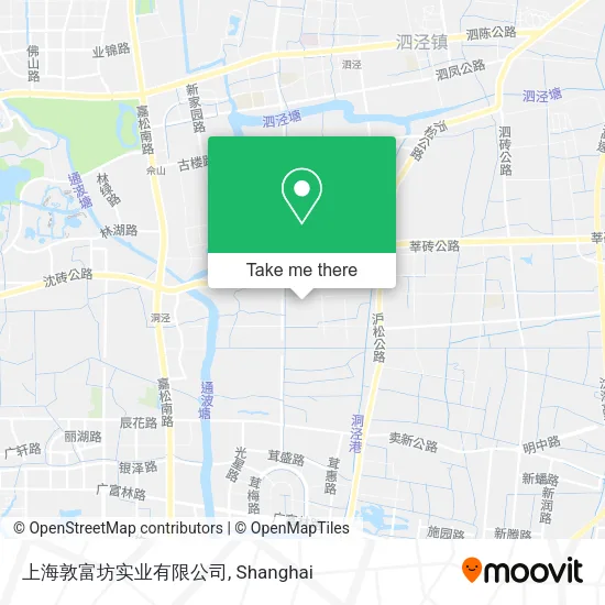 上海敦富坊实业有限公司 map