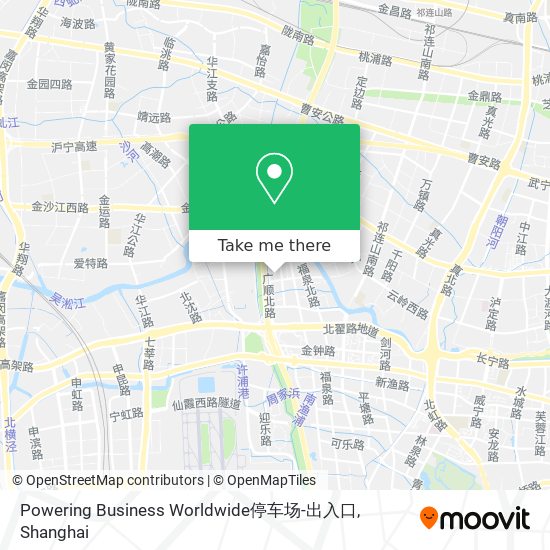 Powering Business Worldwide停车场-出入口 map