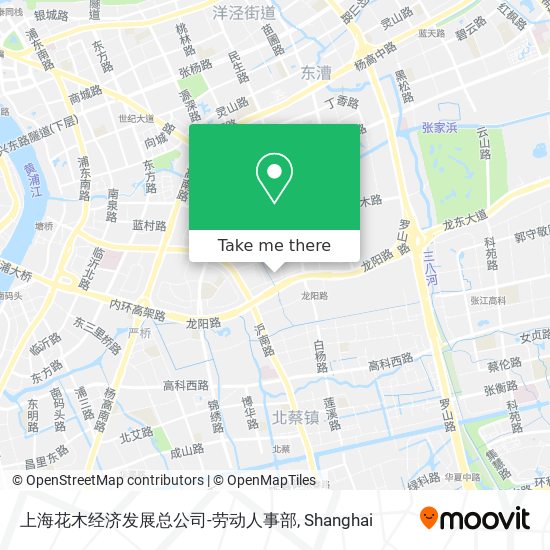 上海花木经济发展总公司-劳动人事部 map