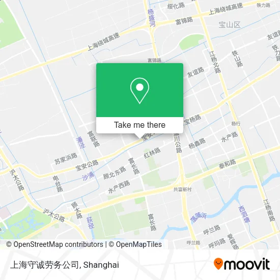 上海守诚劳务公司 map