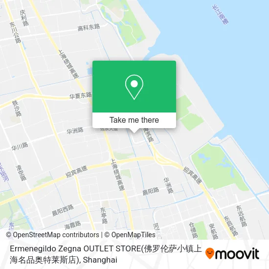 Ermenegildo Zegna OUTLET STORE(佛罗伦萨小镇上海名品奥特莱斯店) map