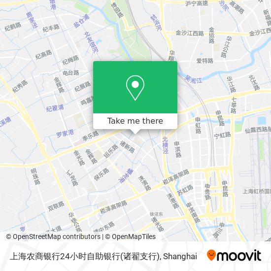 上海农商银行24小时自助银行(诸翟支行) map