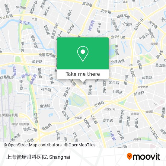 上海普瑞眼科医院 map