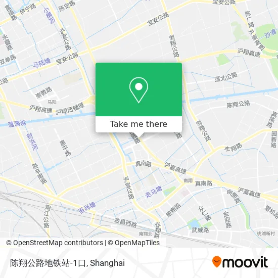 陈翔公路地铁站-1口 map