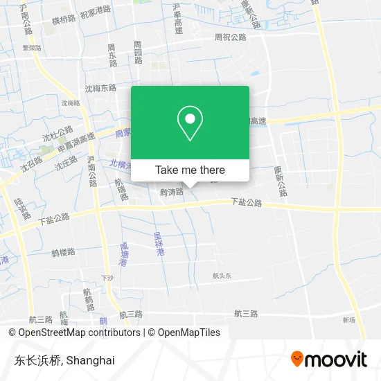 东长浜桥 map
