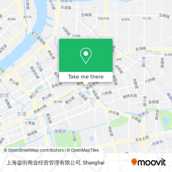 上海鋆街商业经营管理有限公司 map