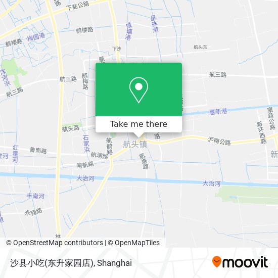 沙县小吃(东升家园店) map