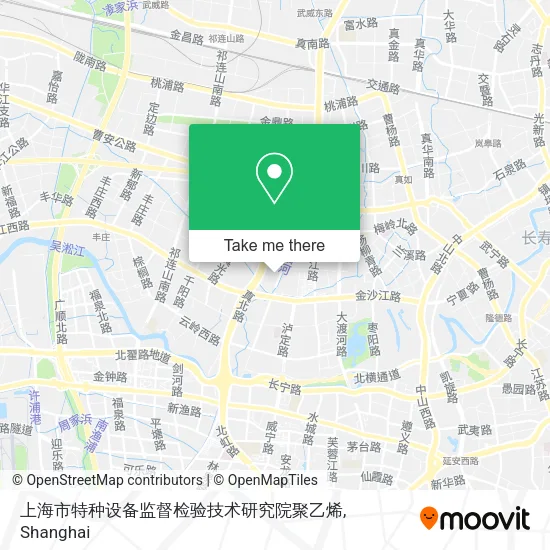 上海市特种设备监督检验技术研究院聚乙烯 map