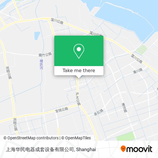 上海华民电器成套设备有限公司 map
