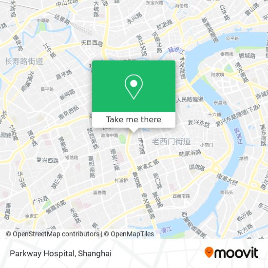 Parkway Hospital map