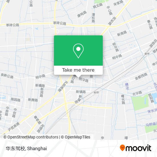 华东驾校 map