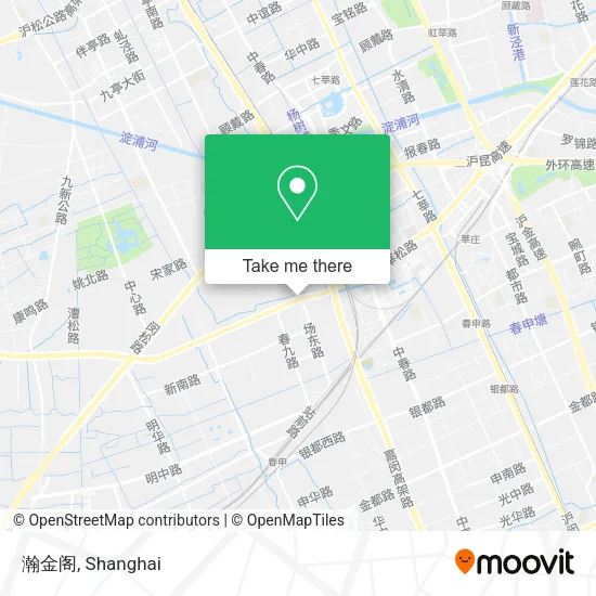 瀚金阁 map