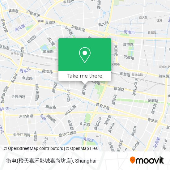 街电(橙天嘉禾影城嘉尚坊店) map