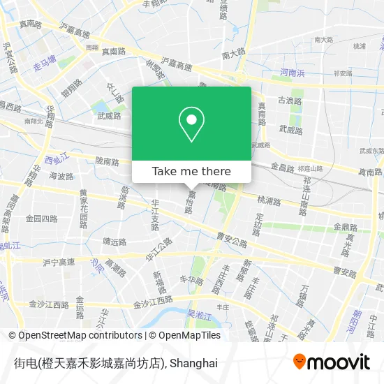 街电(橙天嘉禾影城嘉尚坊店) map