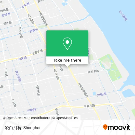 凌白河桥 map