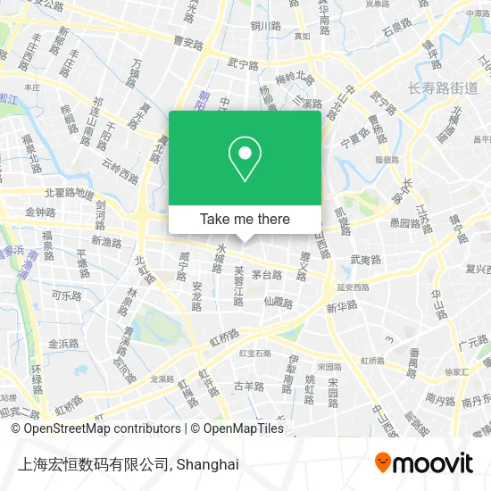 上海宏恒数码有限公司 map
