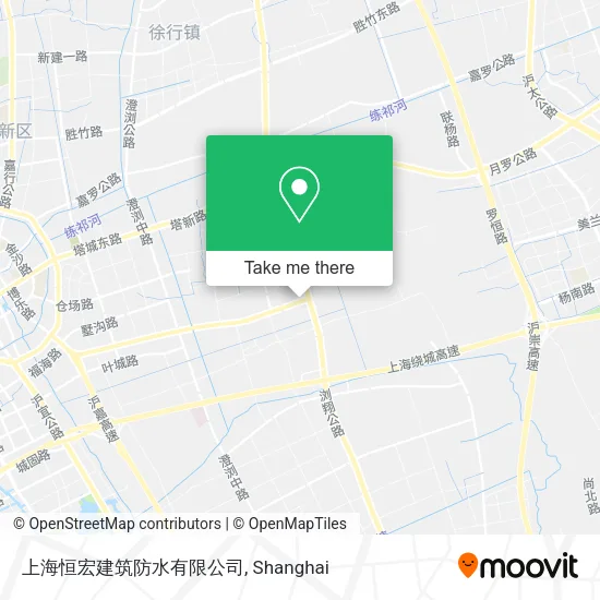 上海恒宏建筑防水有限公司 map