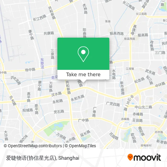 爱睫物语(协信星光店) map
