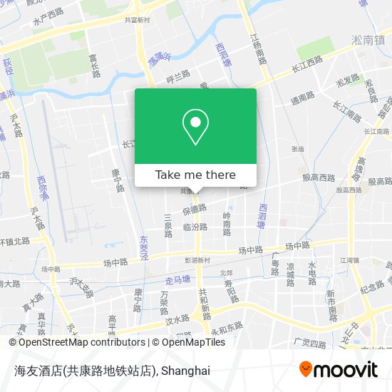 海友酒店(共康路地铁站店) map