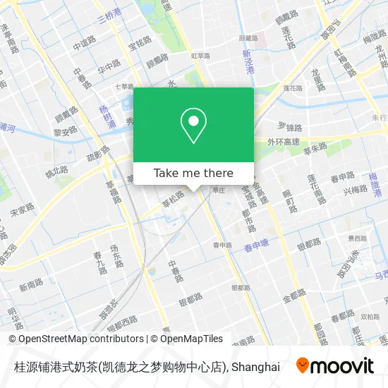 桂源铺港式奶茶(凯德龙之梦购物中心店) map