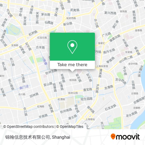锦翰信息技术有限公司 map