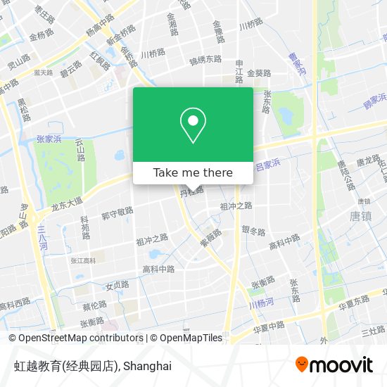 虹越教育(经典园店) map