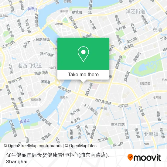 优生健丽国际母婴健康管理中心(浦东南路店) map