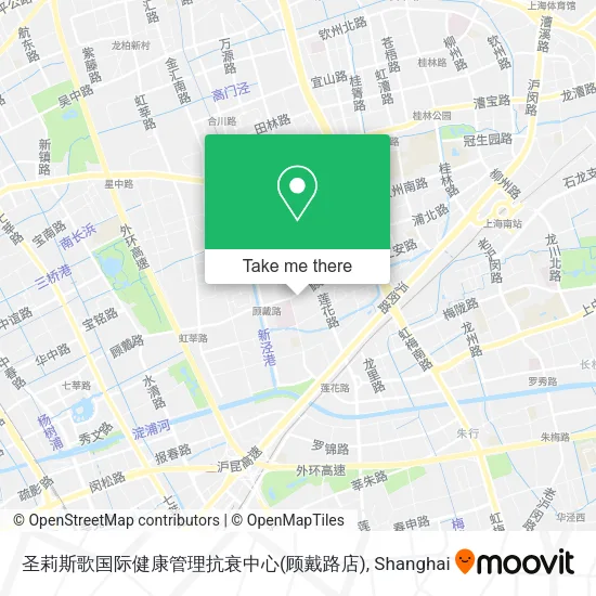 圣莉斯歌国际健康管理抗衰中心(顾戴路店) map