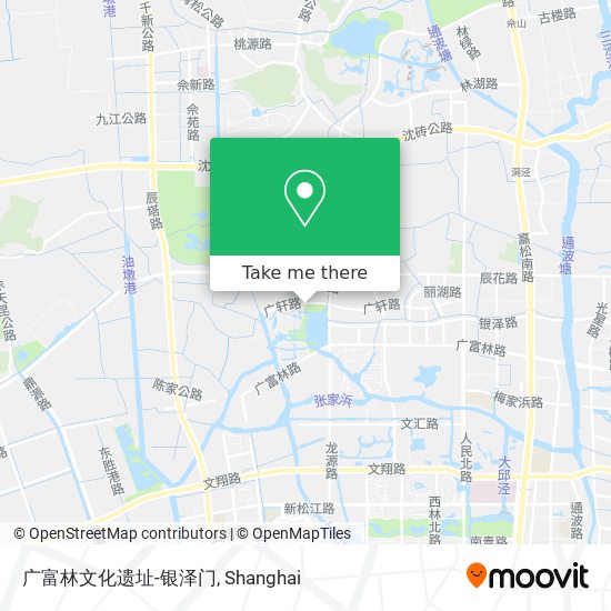 广富林文化遗址-银泽门 map