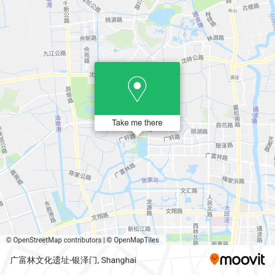 广富林文化遗址-银泽门 map