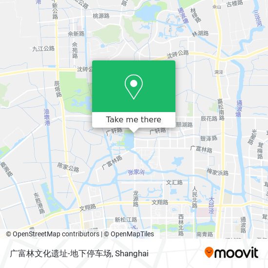 广富林文化遗址-地下停车场 map