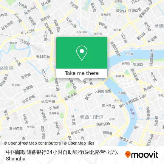 中国邮政储蓄银行24小时自助银行(湖北路营业所) map